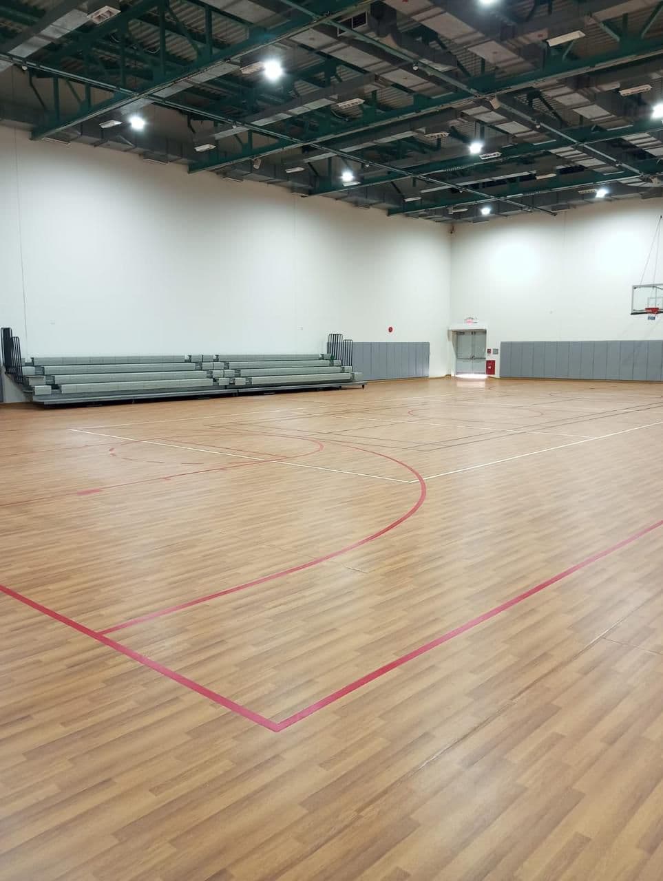 Rubber Flooring - Fitness Lounge Saihat